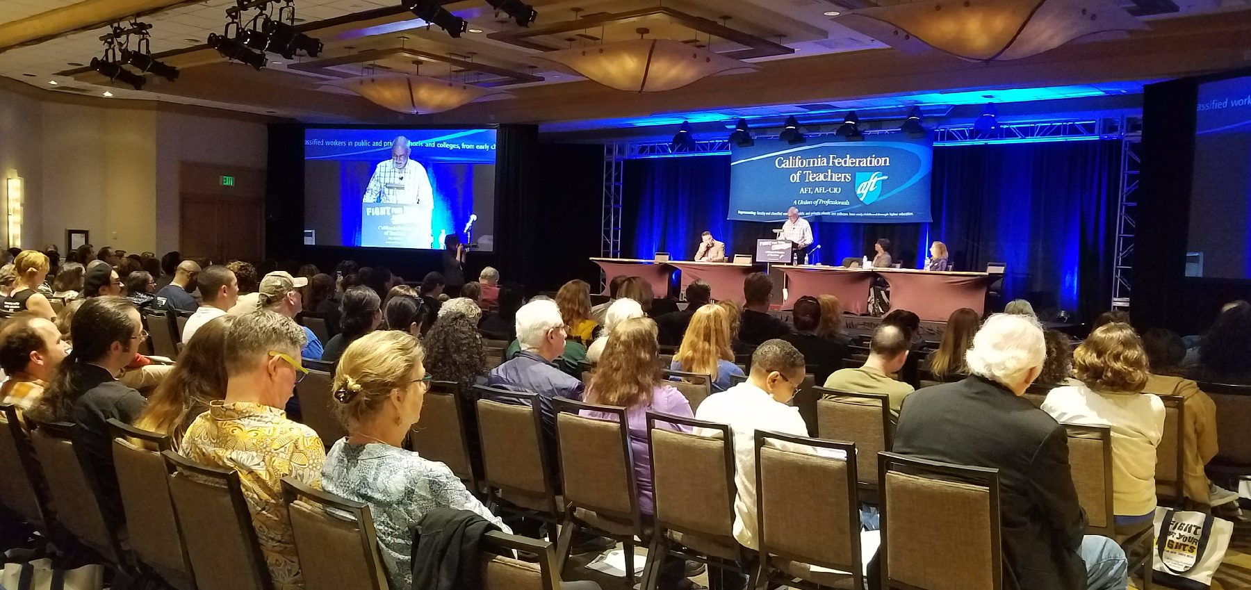 Faculty Voice Newsletter: May 2018: CFT 2018 Convention Supports 80% Adjunct Teaching Load