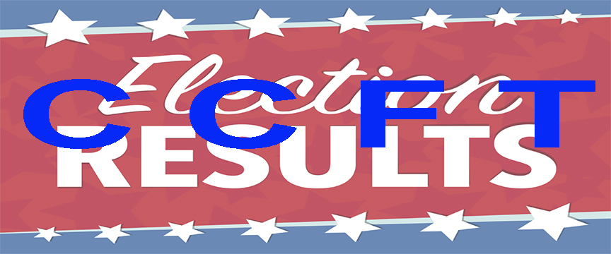 CCFT Officers & Council Rep. Election Results!